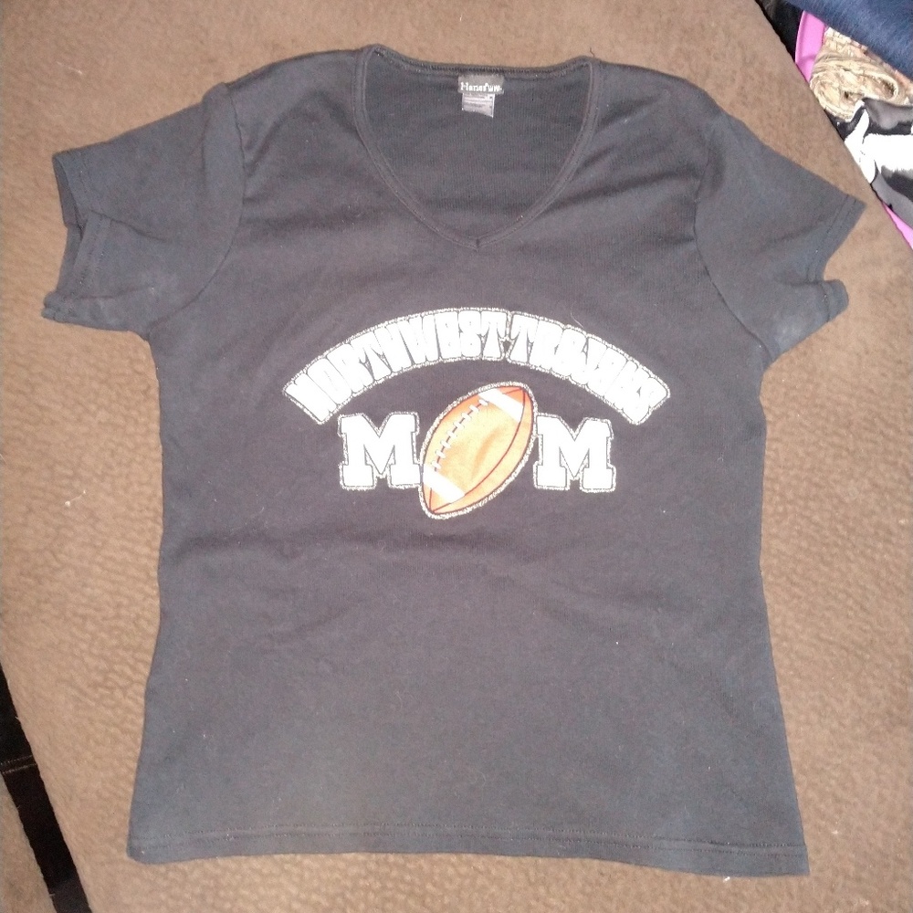 Black Northwest Trojans mom foitball t-shirt